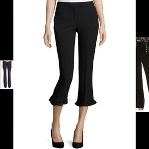 Nanette Lepore Ruffle Capris